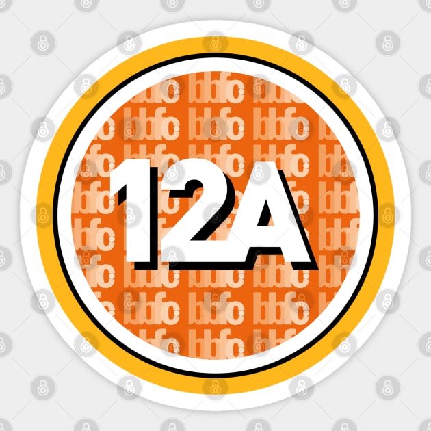 12 certificate Sticker by UntitledMike